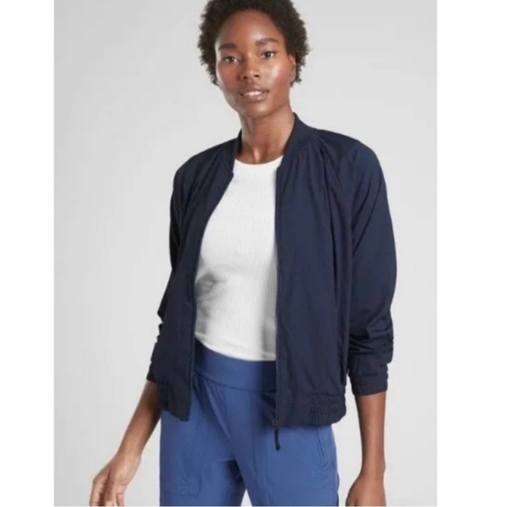 Athleta Amalfi Bomber Performs Jacket M